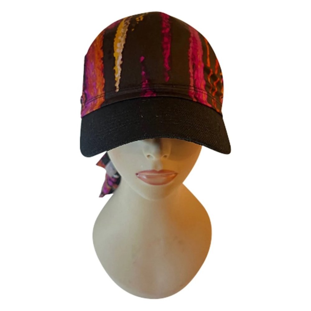 Boho Scarf Cap Women Modern Bohemian style Handmade Upcycled clothes to Caps